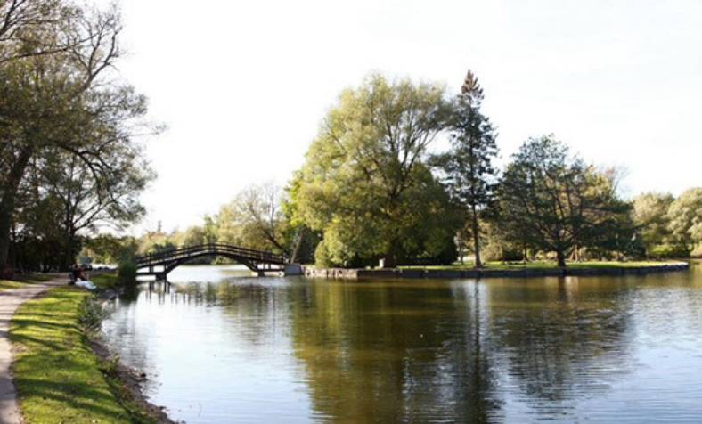 A romantic walk along the Avon River in Stratford, Ontario