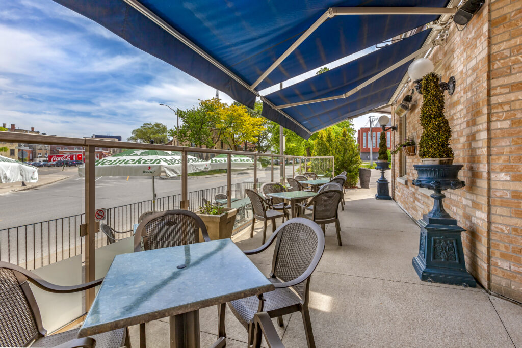 The Parlour Steakhouse, a restaurant to eat at in the summer in Stratford, Ontario