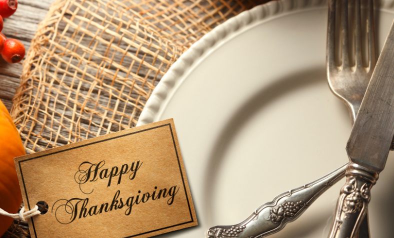 Thanksgiving food in Stratford, Ontario