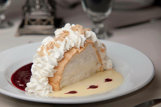 Famous Pavlova Dessert at The Parlour Inn in Stratford