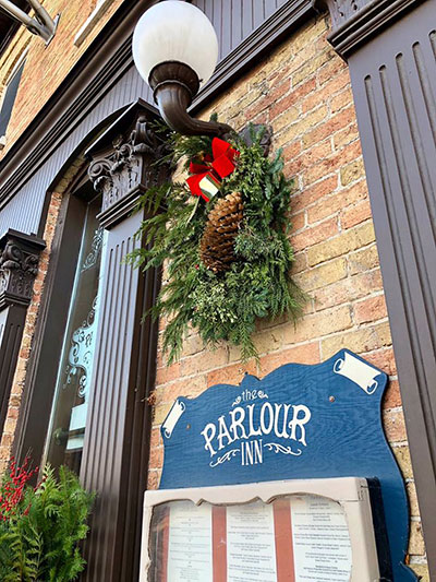 Holiday Festivities at The Parlour Inn in Stratford, Inn